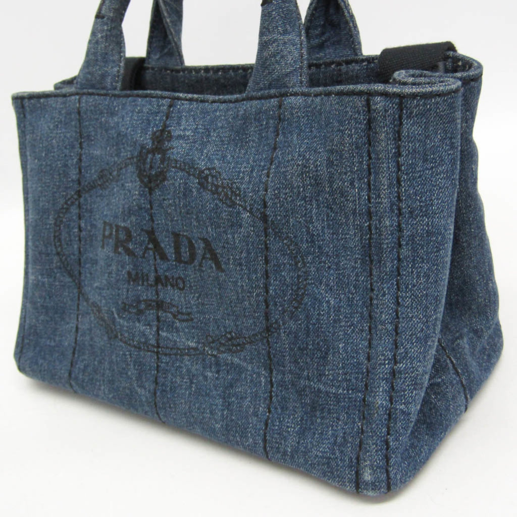 Prada Canapa · Denim Tote