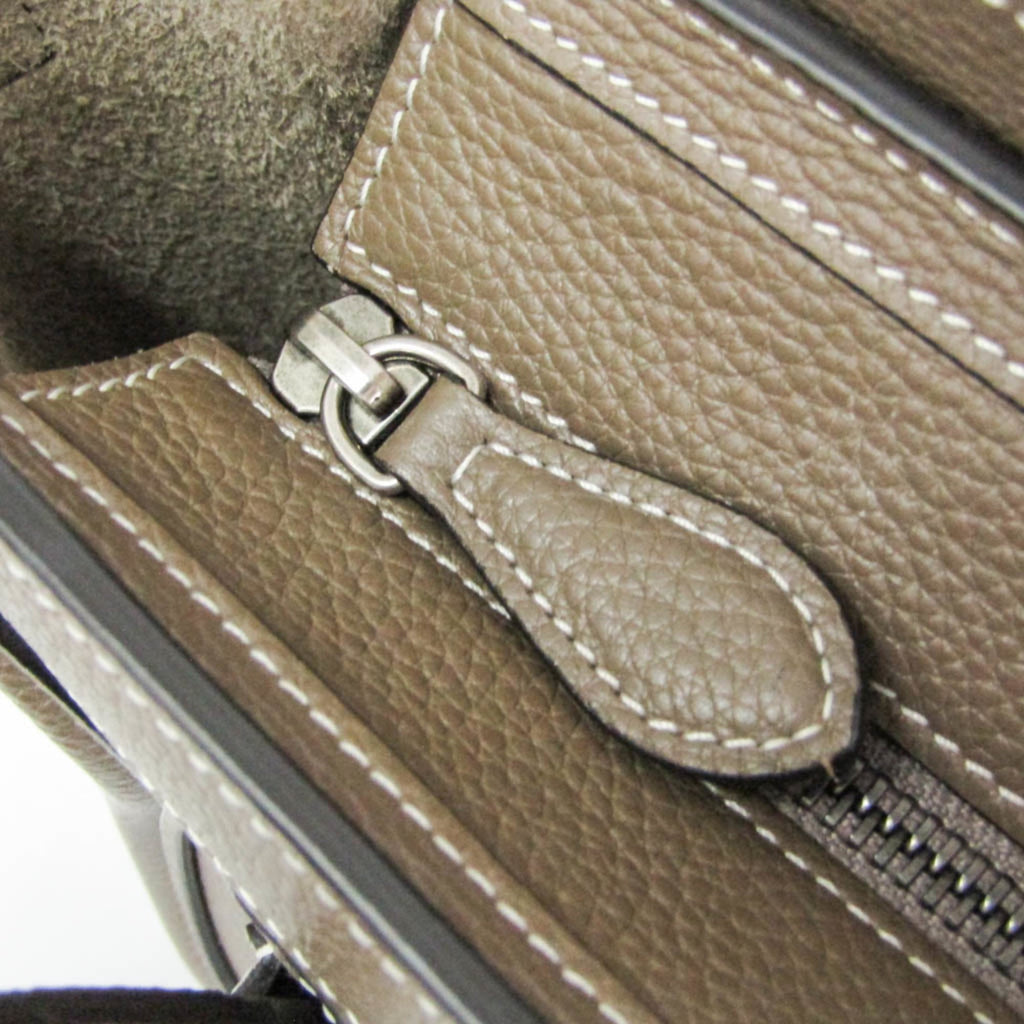 Celine Luggage Nano · Leather