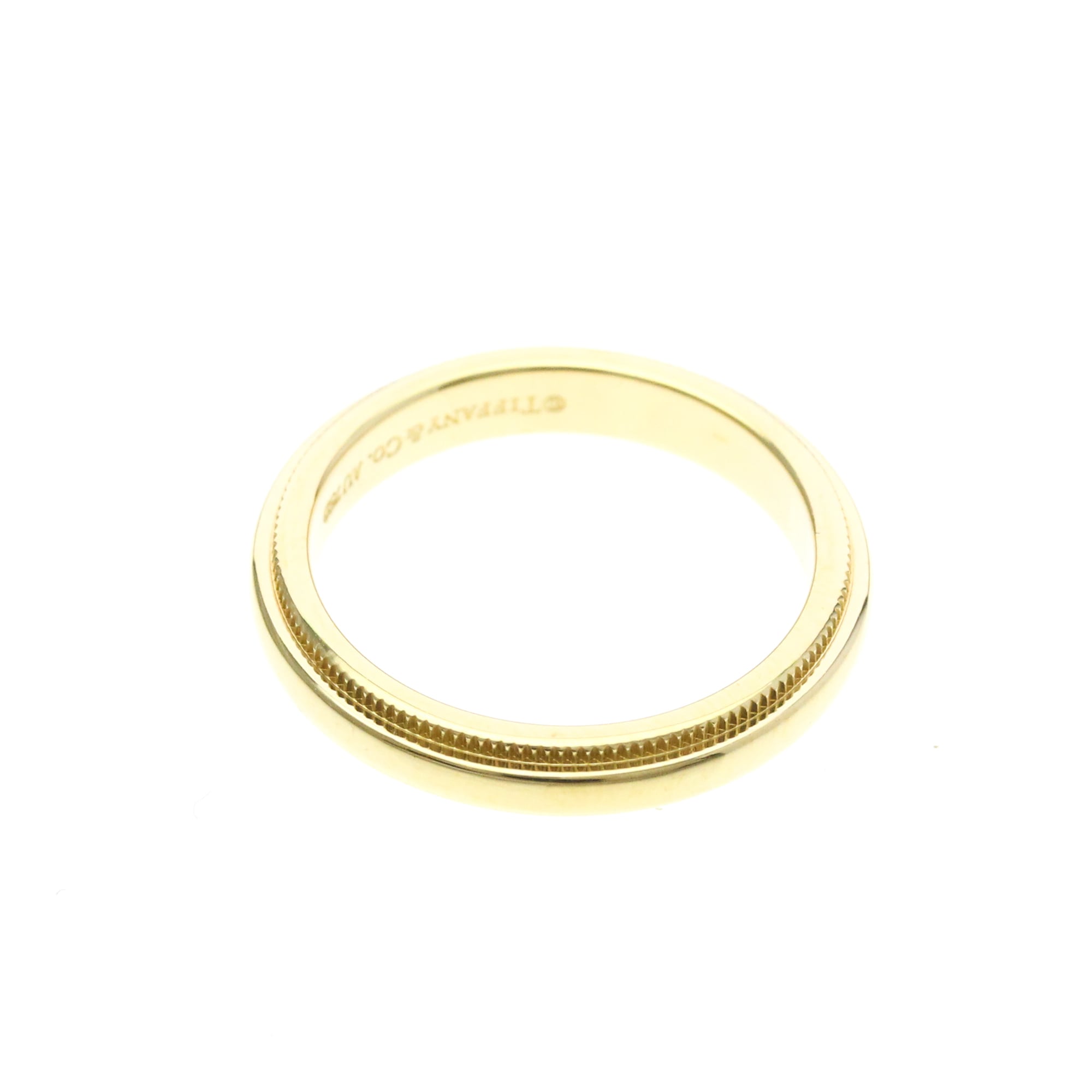Tiffany Milgrain · 18K Yellow Gold