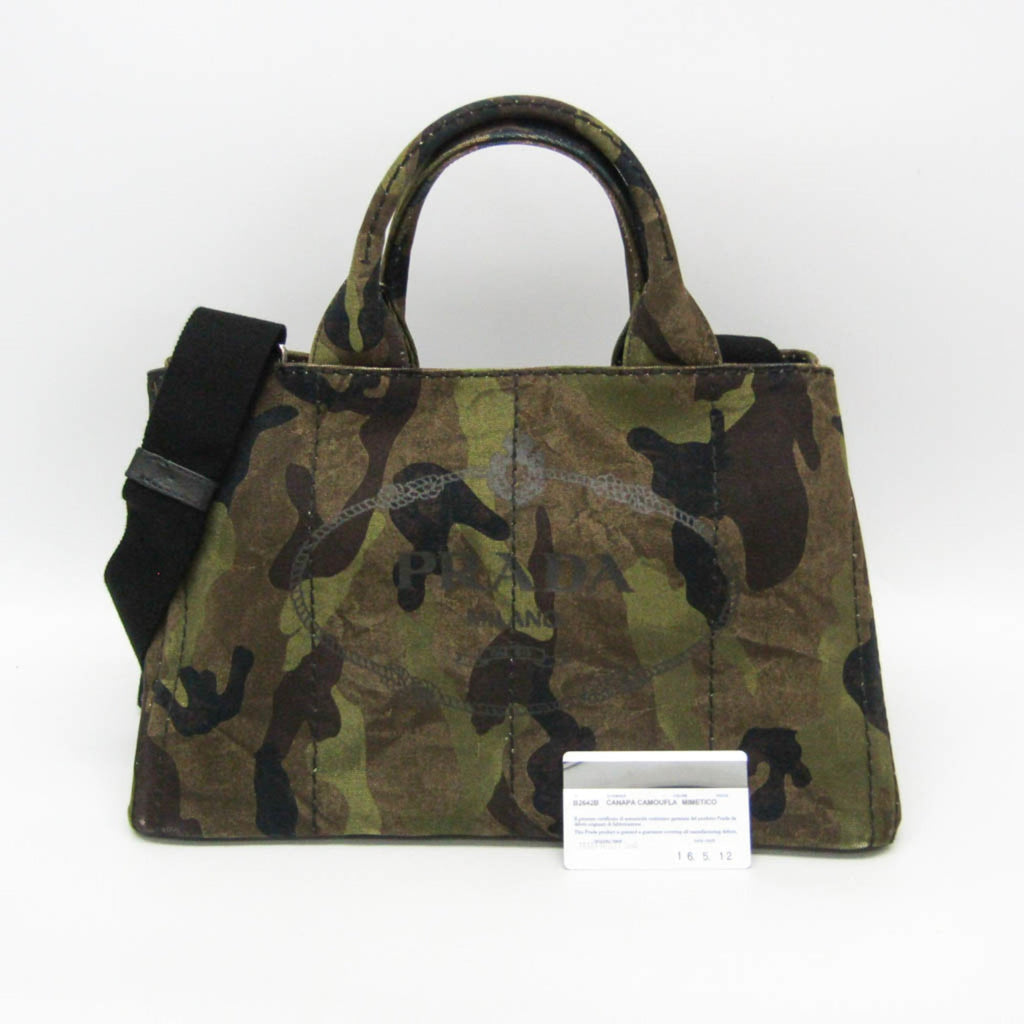 Prada Canapa · Camouflage Canvas