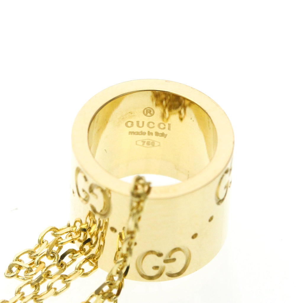 Gucci Icon Necklace · 18K Yellow Gold