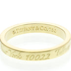 Tiffany Notes Band · 18K Yellow Gold