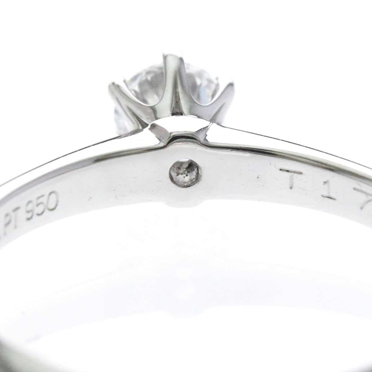 Tiffany Solitaire · Platinum · 0.22ct Diamond