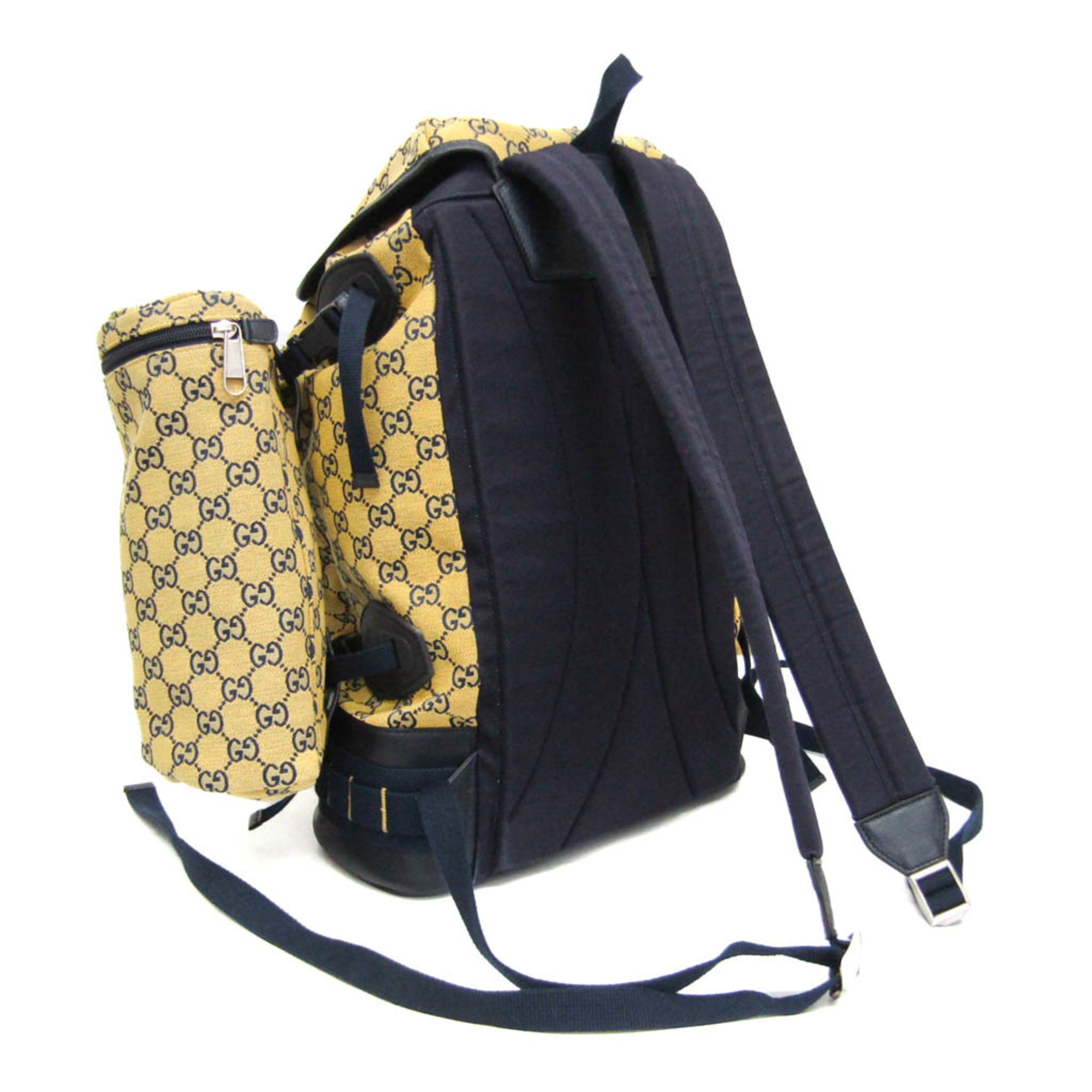 Gucci GG Canvas · Heart Patch Backpack