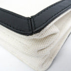 Balenciaga Navy Pochette · Canvas & Leather