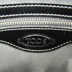 Tod's Small Boston · Canvas & Patent Leather