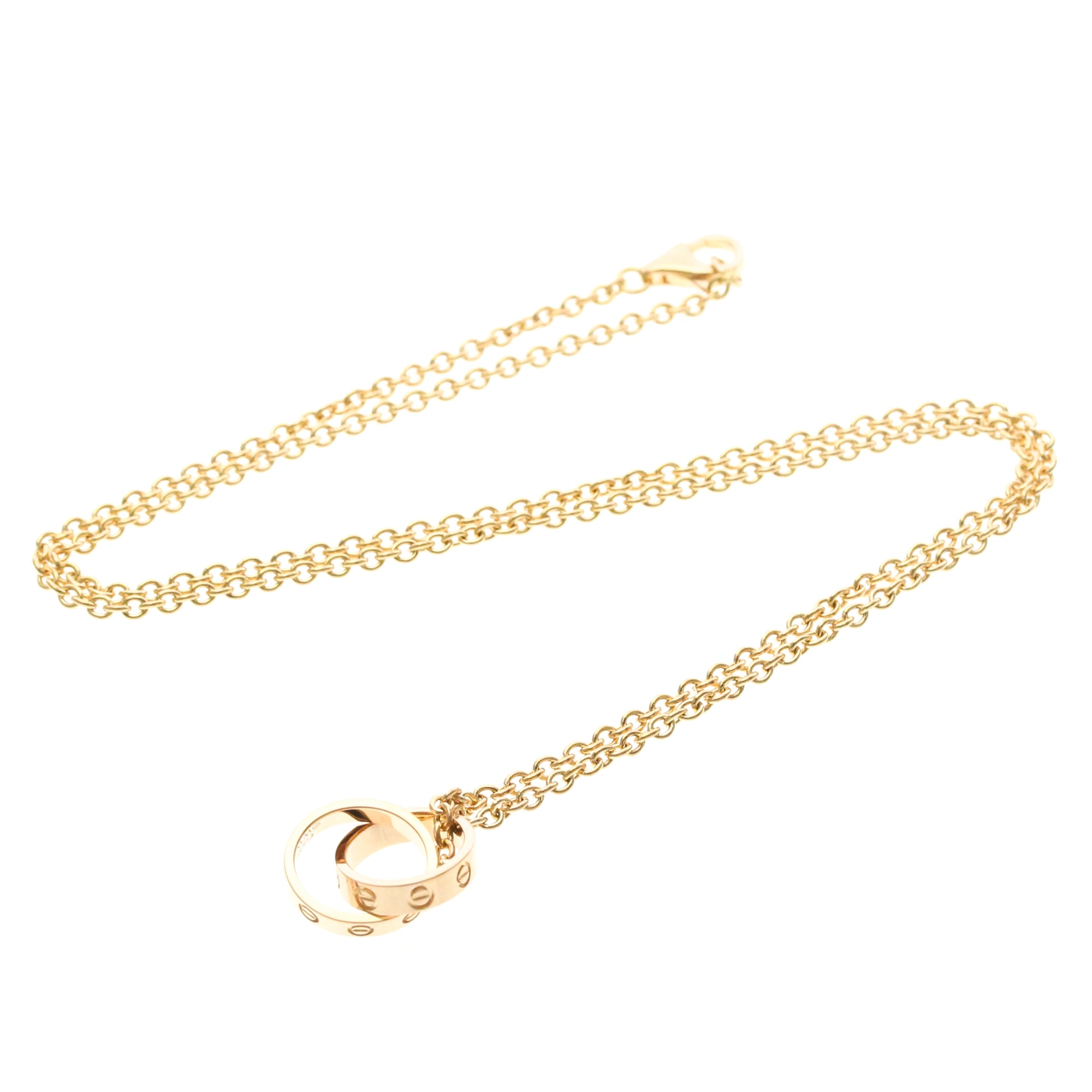 Cartier Baby Love Necklace · Rose Gold