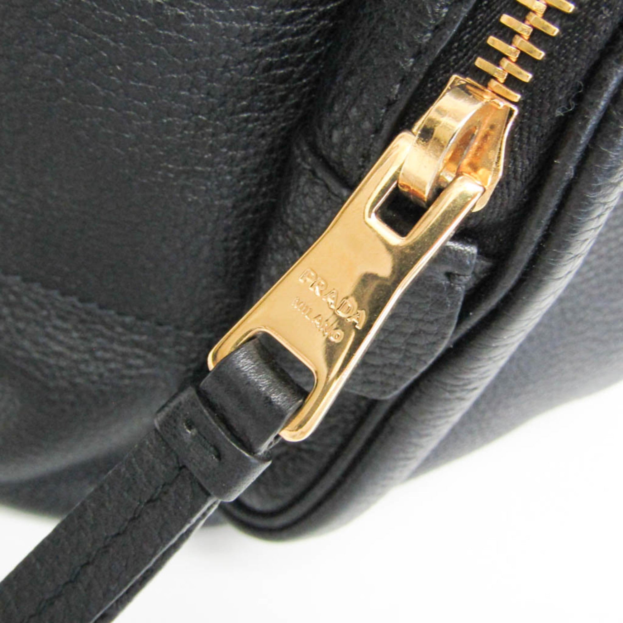 Prada Vitello Daino · Leather Backpack