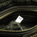 Prada Logo Jacquard · Shoulder Bag