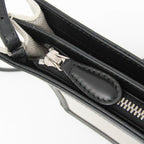 Balenciaga Navy Pochette · Canvas & Leather