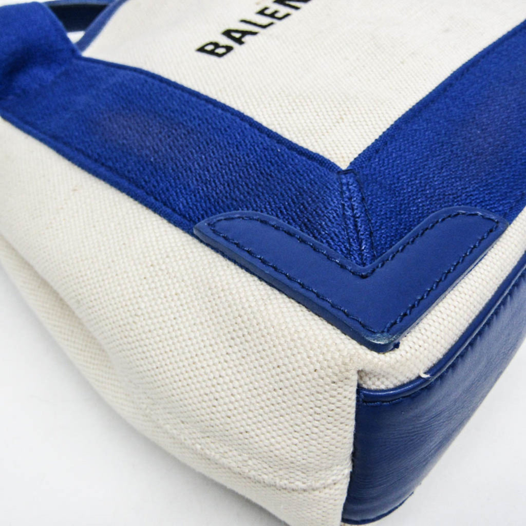 Balenciaga Navy Cabas XS · Canvas