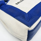 Balenciaga Navy Cabas XS · Canvas