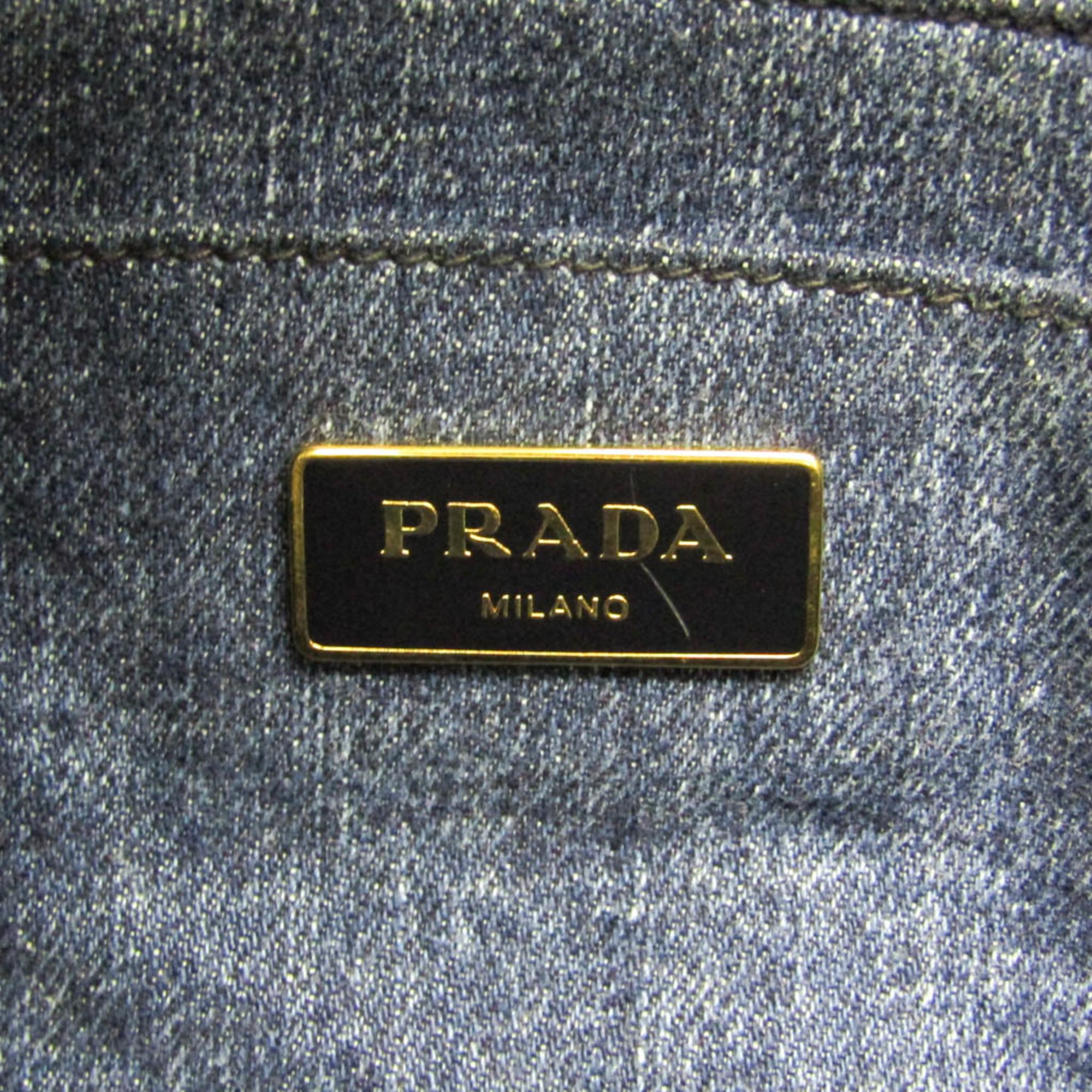 Prada Canapa · Denim Tote