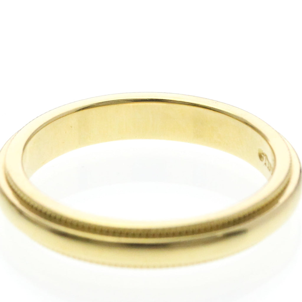 Tiffany Milgrain · 18K Yellow Gold