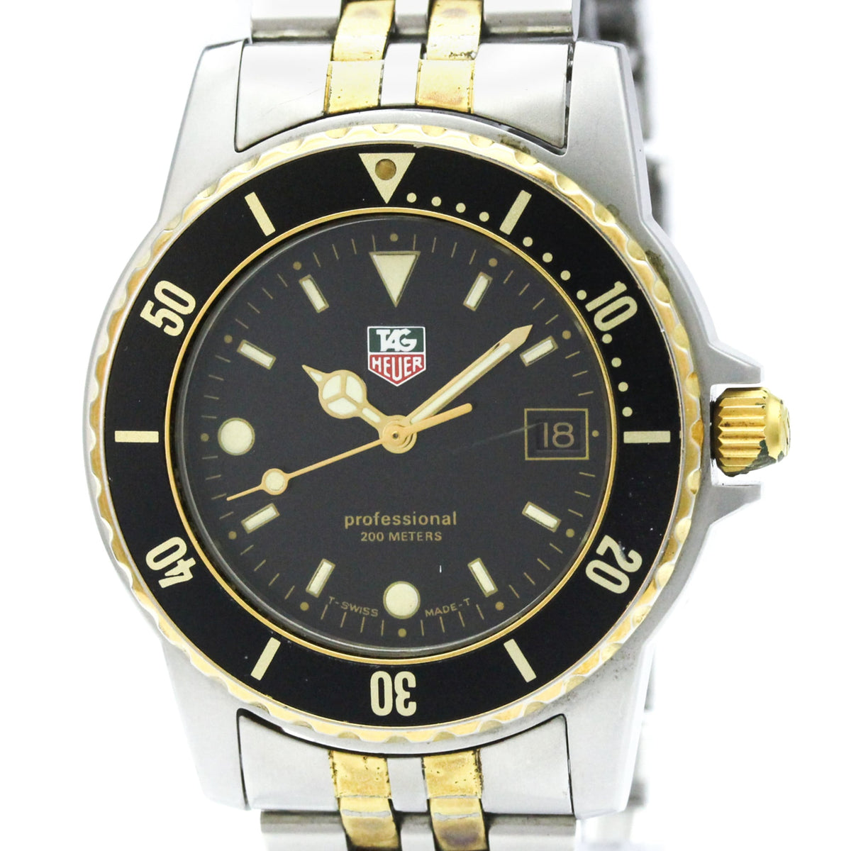 Tag Heuer Professional 1500 · Two-Tone