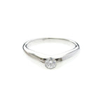 Tiffany Curved Band · Platinum · Diamond
