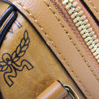 MCM Visetos Essential Boston · Coated Canvas