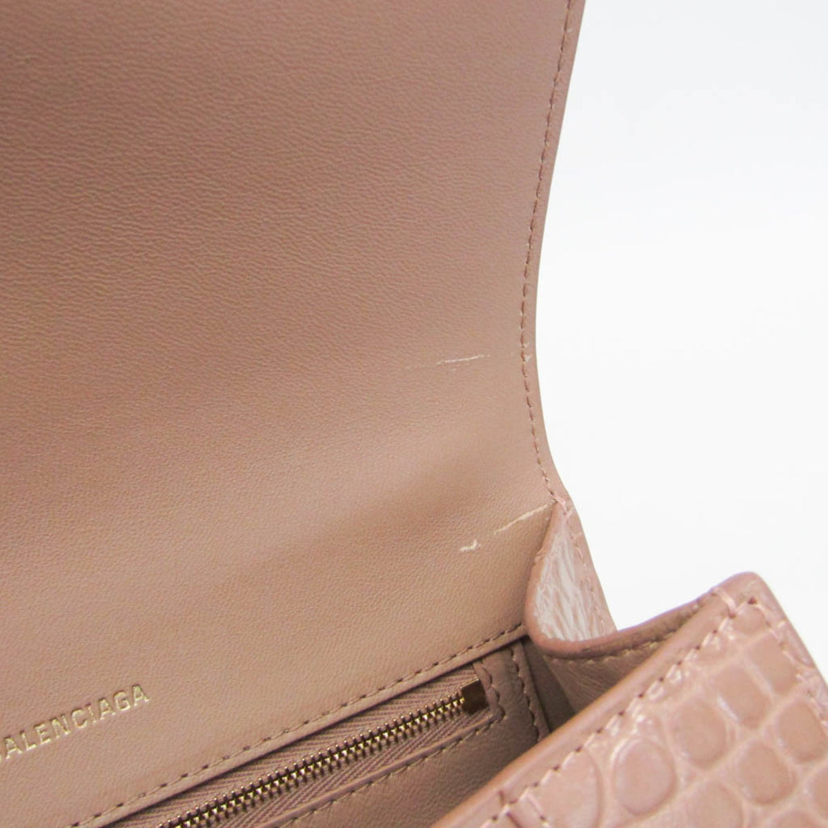 Balenciaga Hourglass · Embossed Leather