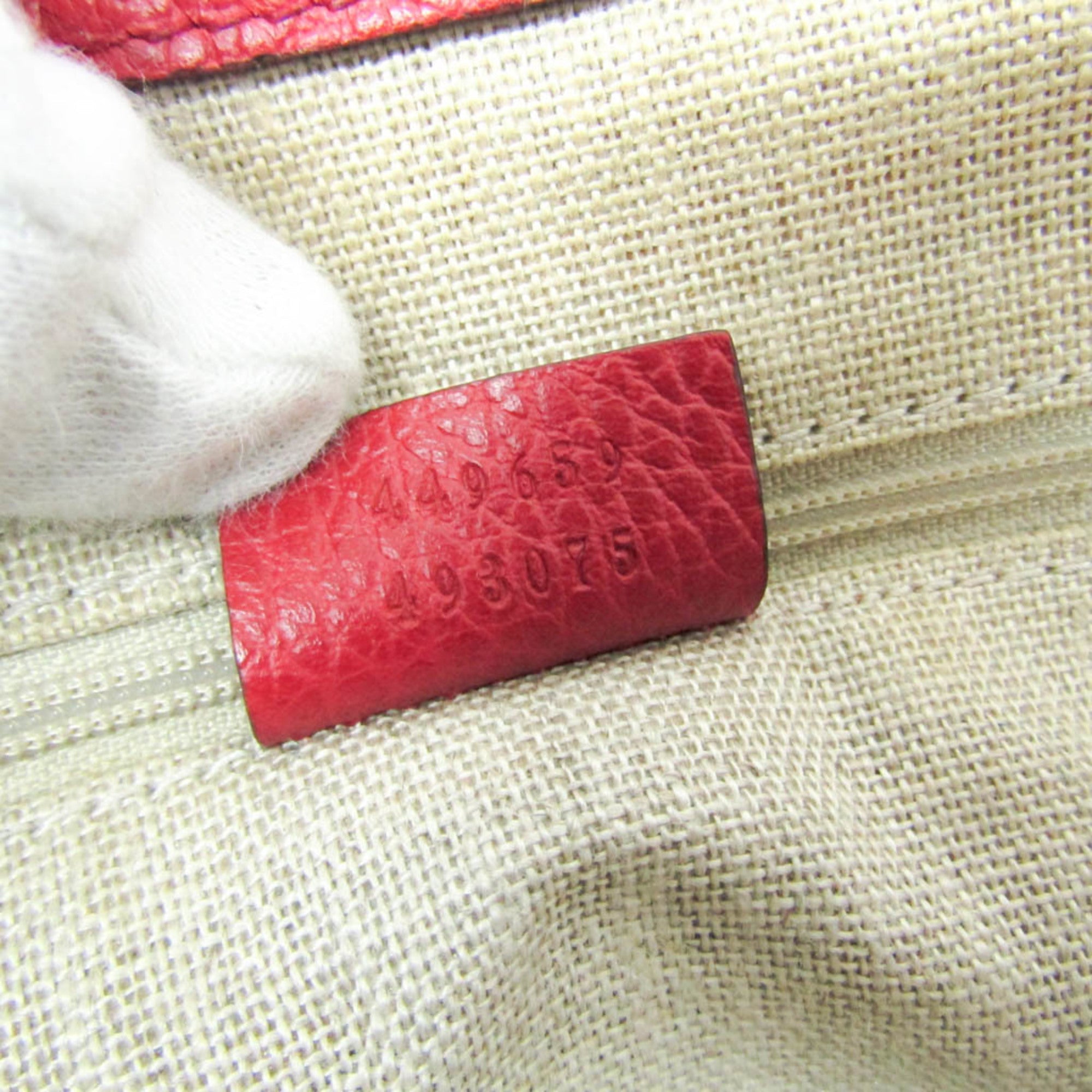 Gucci Interlocking G · Leather Handbag