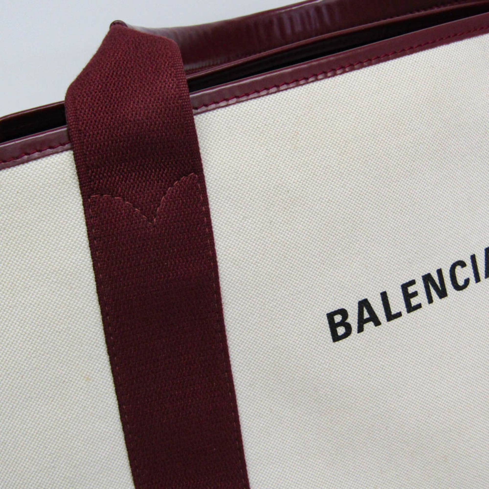 Balenciaga Navy Cabas S · Canvas