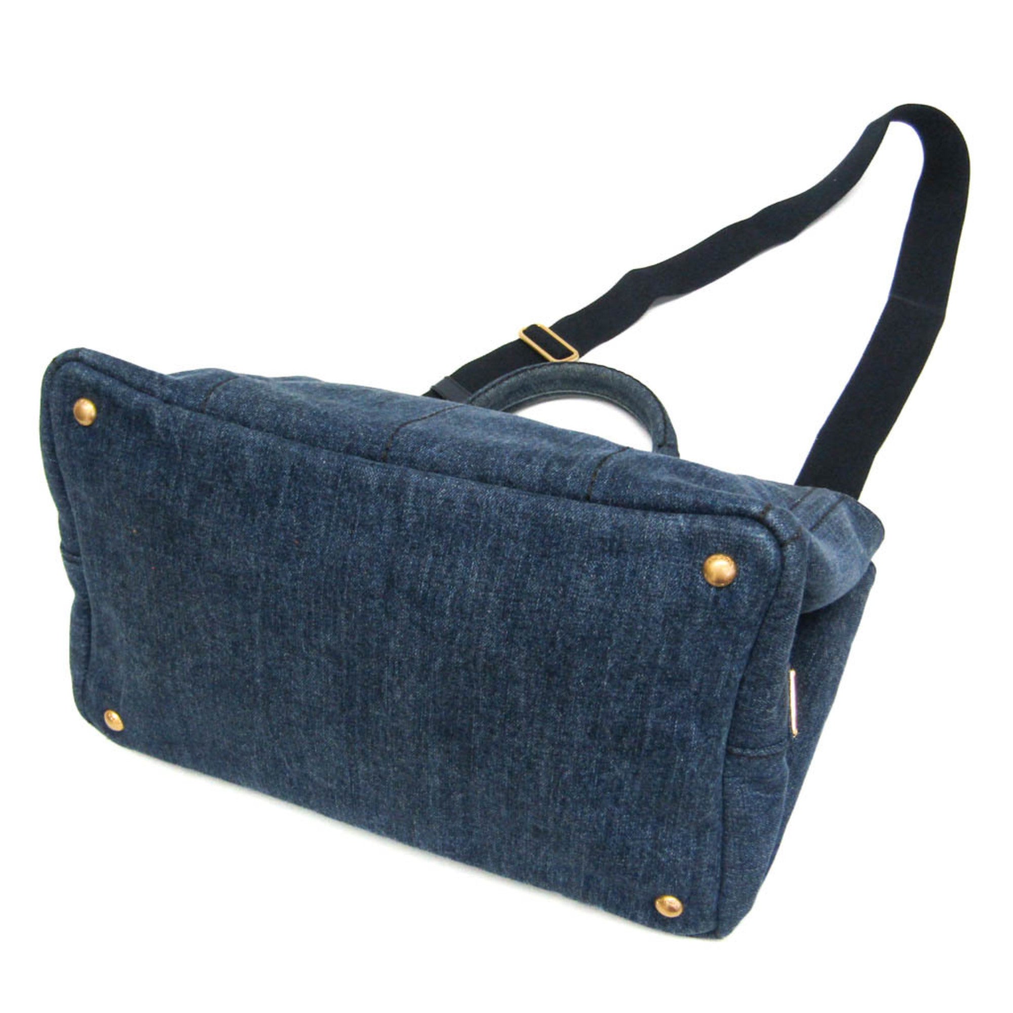 Prada Canapa · Denim Tote