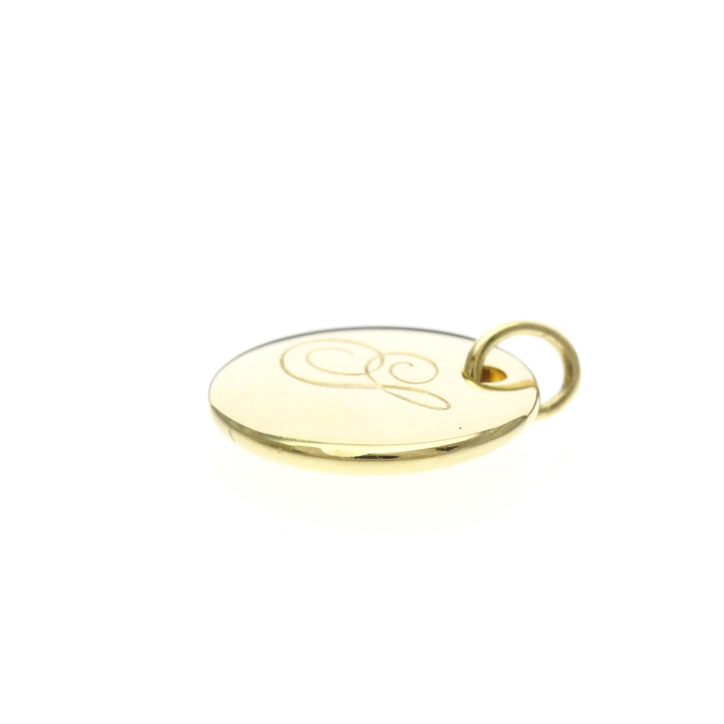 Tiffany Notes Letter Y · 18K Yellow Gold