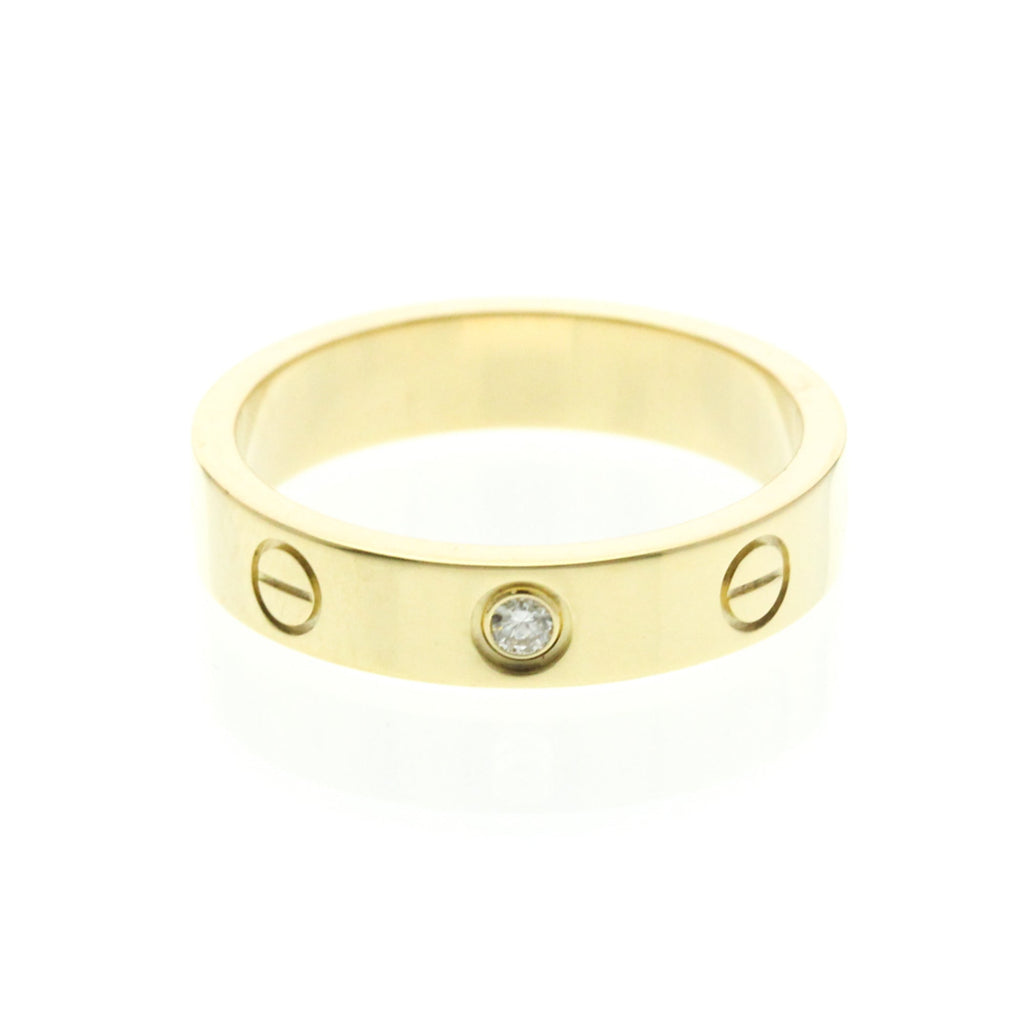 Cartier Mini Love · Diamond · 18K Yellow Gold