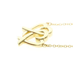 Tiffany Double Loving Heart · 18K Yellow Gold