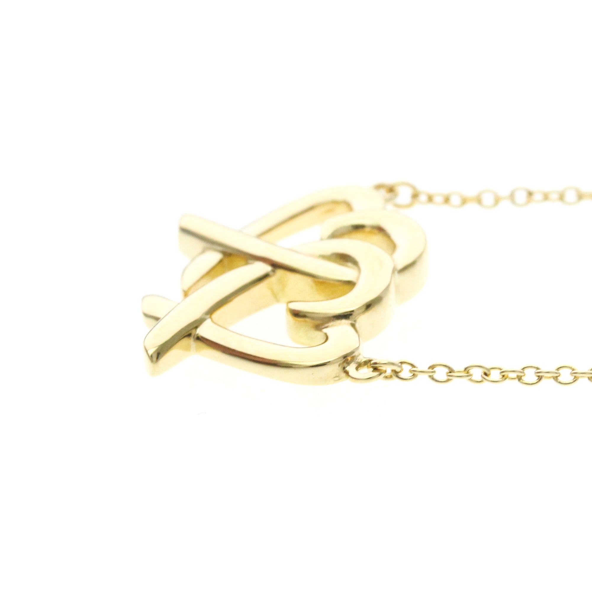 Tiffany Double Loving Heart · 18K Yellow Gold