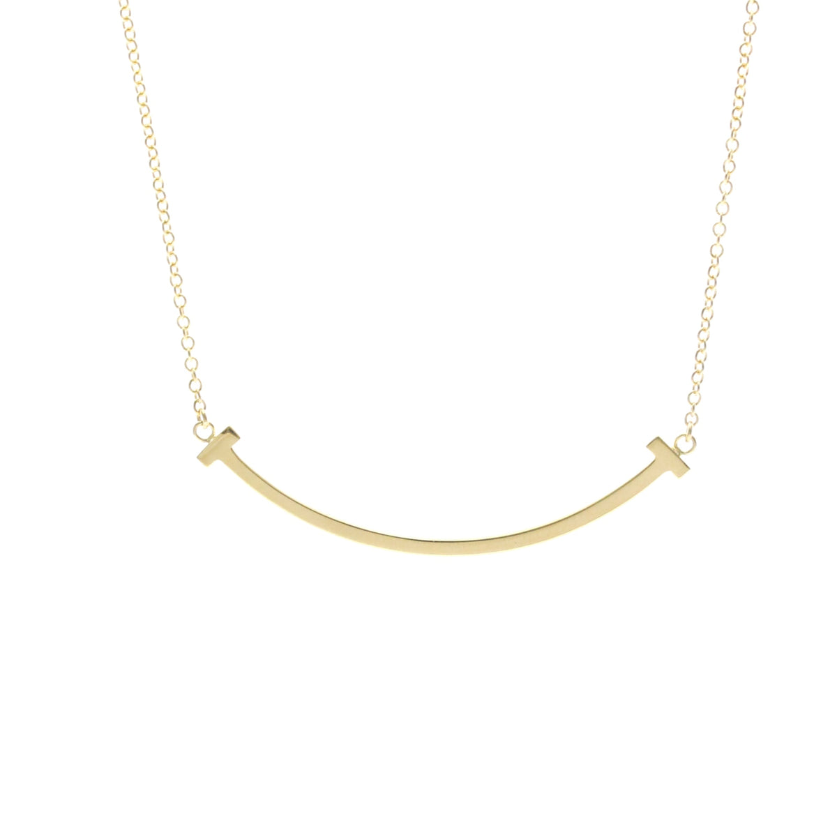 Tiffany T Smile · 18K Yellow Gold · Small