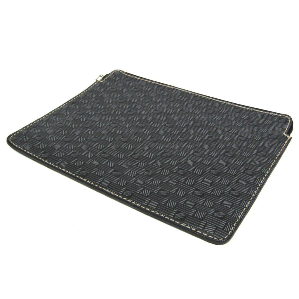 Moreau Leather Clutch · Two-Tone