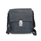 Prada Leather Messenger · Push Lock