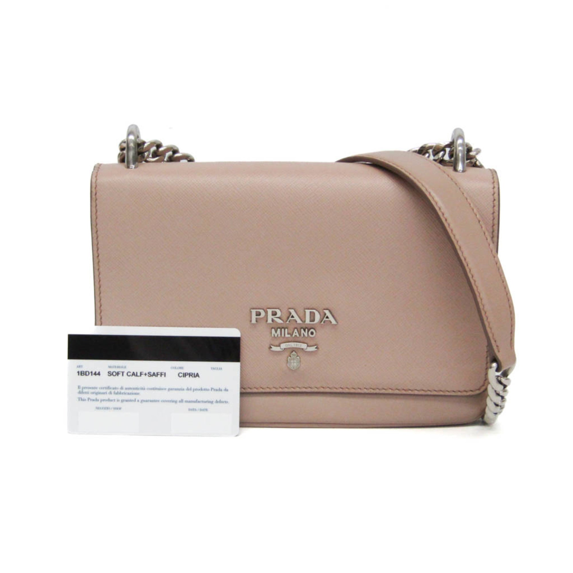 Prada Saffiano · Chain Shoulder