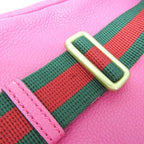 Gucci Logo Print · Leather Belt Bag