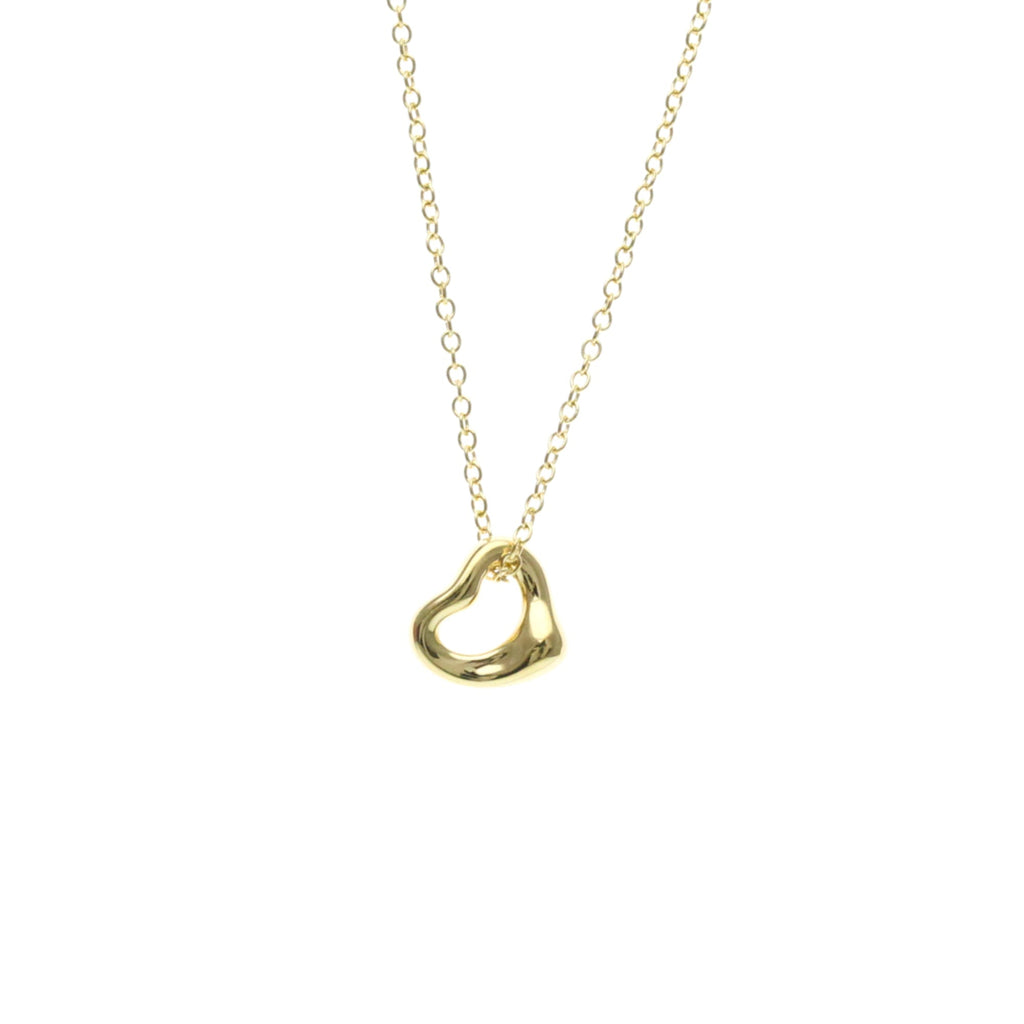 Tiffany Open Heart · 18K Yellow Gold