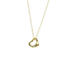 Tiffany Open Heart · 18K Yellow Gold