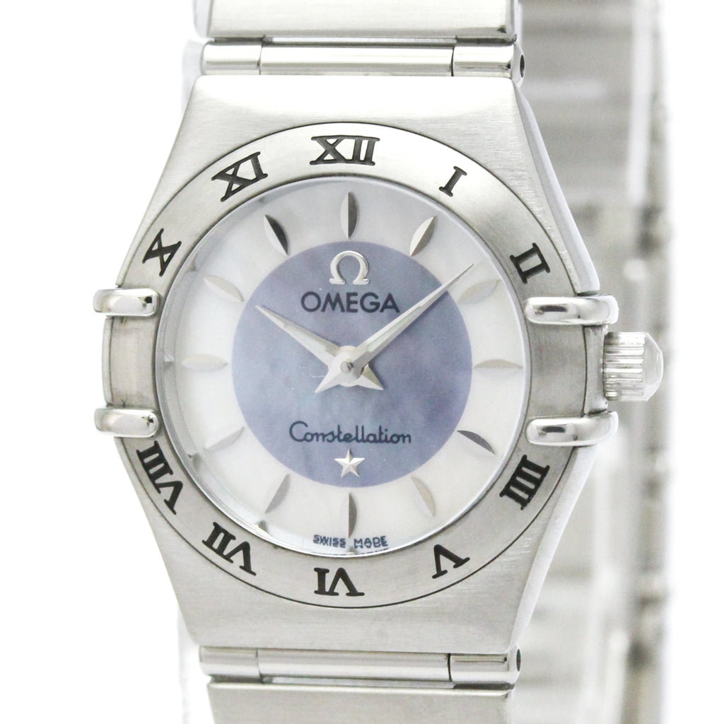 Omega Constellation · MOP · Steel · Quartz