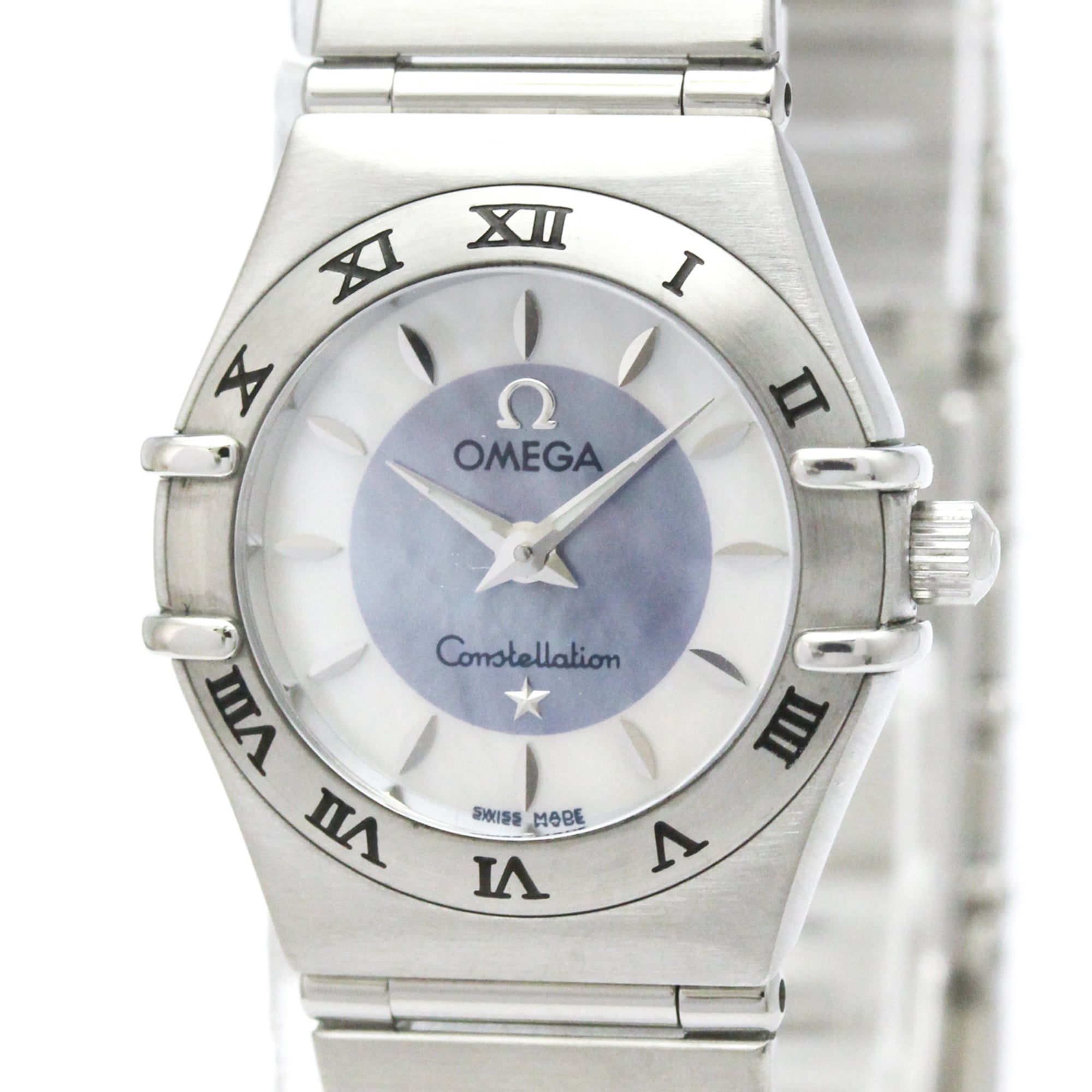 Omega Constellation · MOP · Steel · Quartz