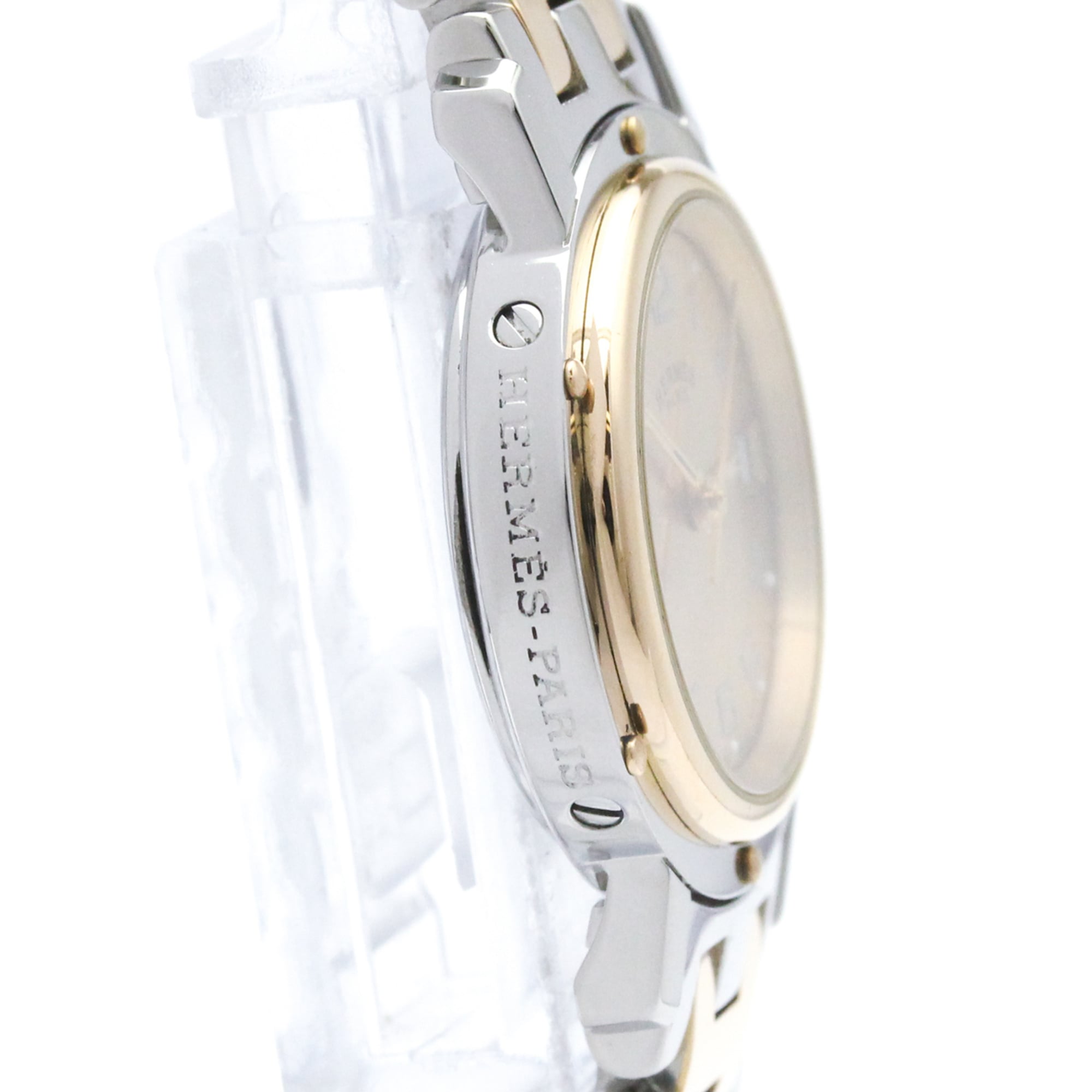 Hermès Clipper · Rose Gold Plated Steel