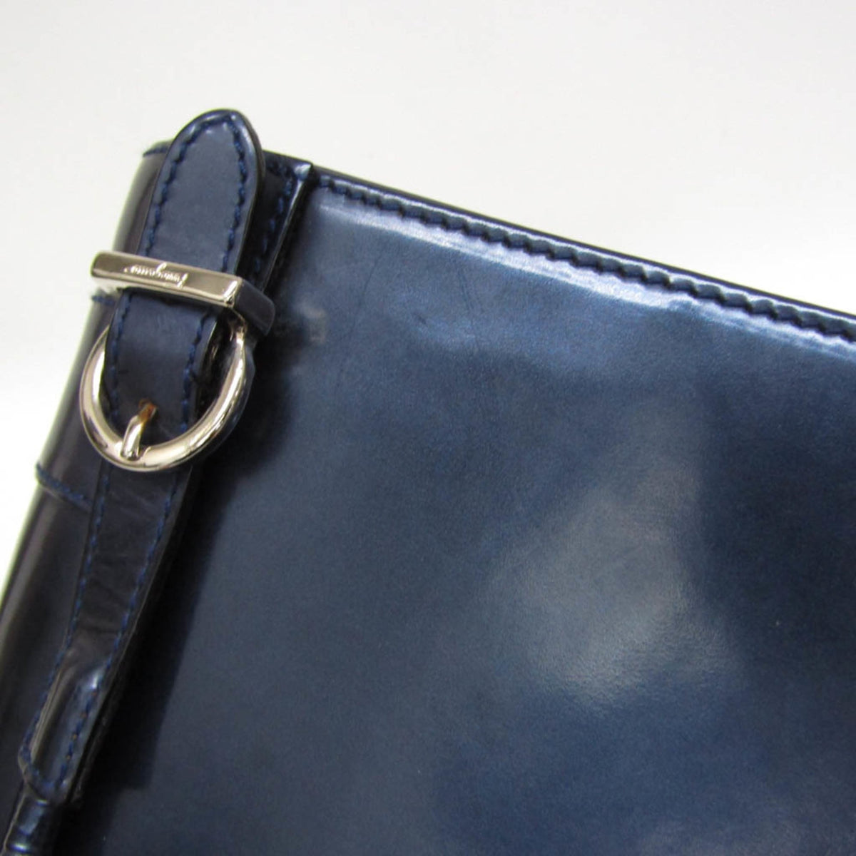 Salvatore Ferragamo Vara · Enamel Leather