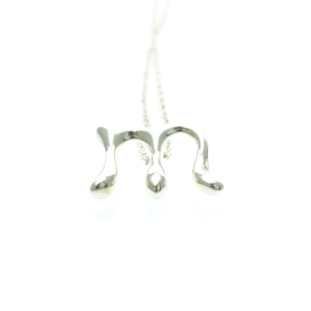 Tiffany Letter M · Sterling Silver