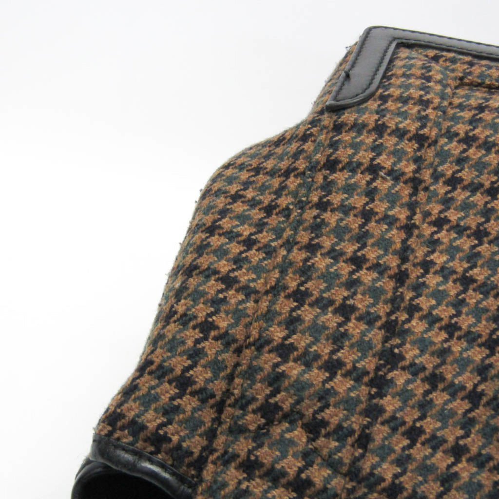 Balenciaga Navy Cabas S · Wool & Leather
