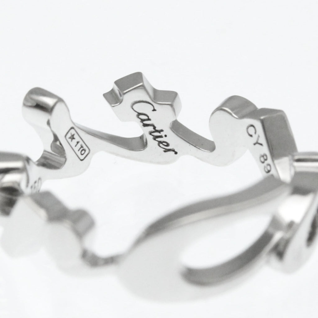 Cartier Signature Ring · 18K White Gold