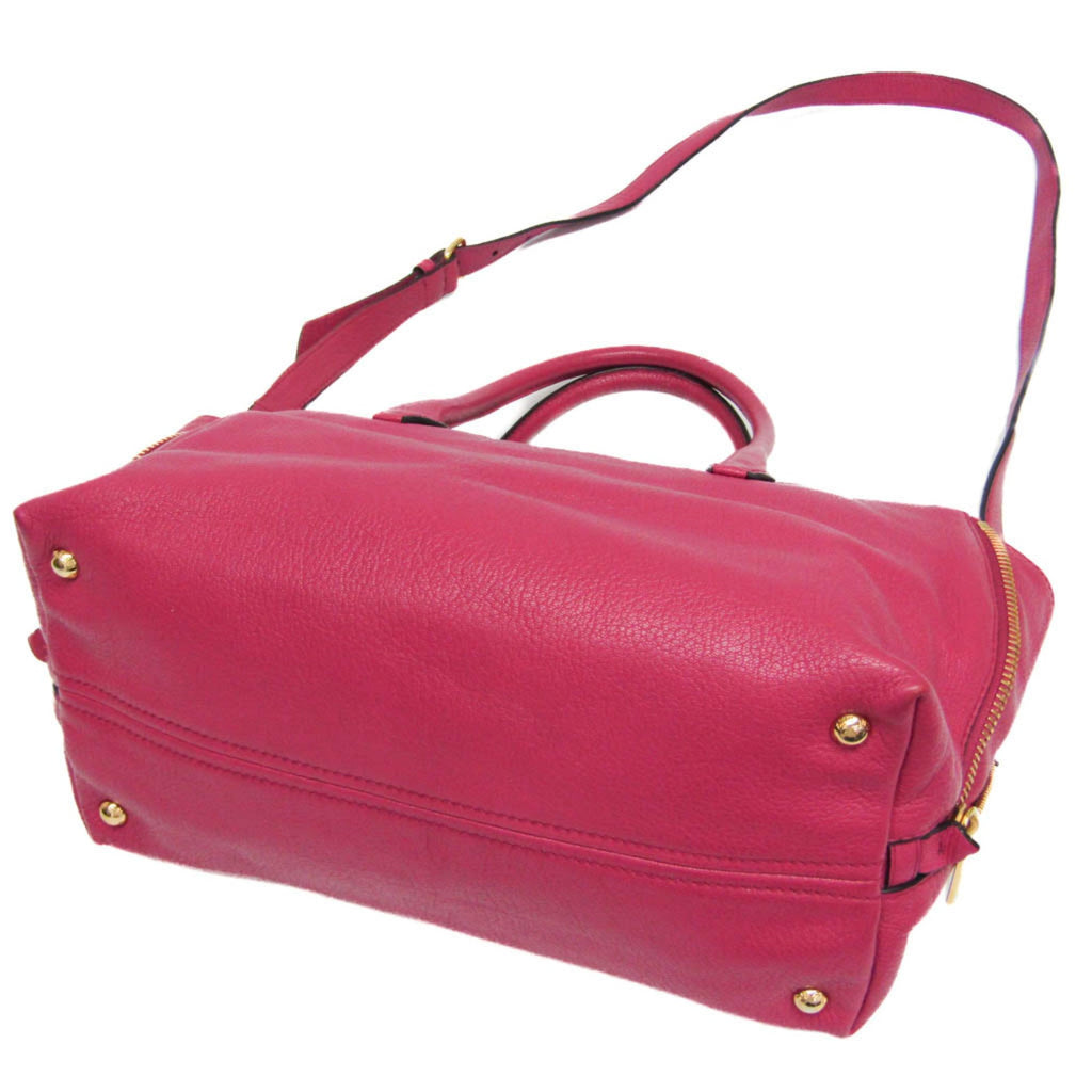 Miu Miu Madras · Leather