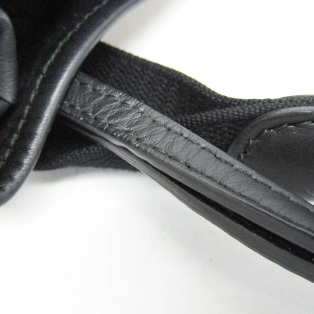 Balenciaga Navy Cabas XS · Canvas & Leather