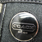Coach Signature Stripe · Canvas & Leather