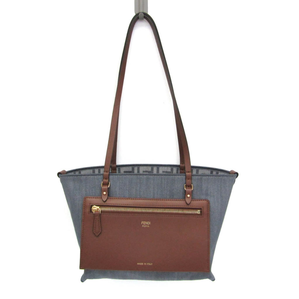 Fendi Roll · Reversible Canvas Tote