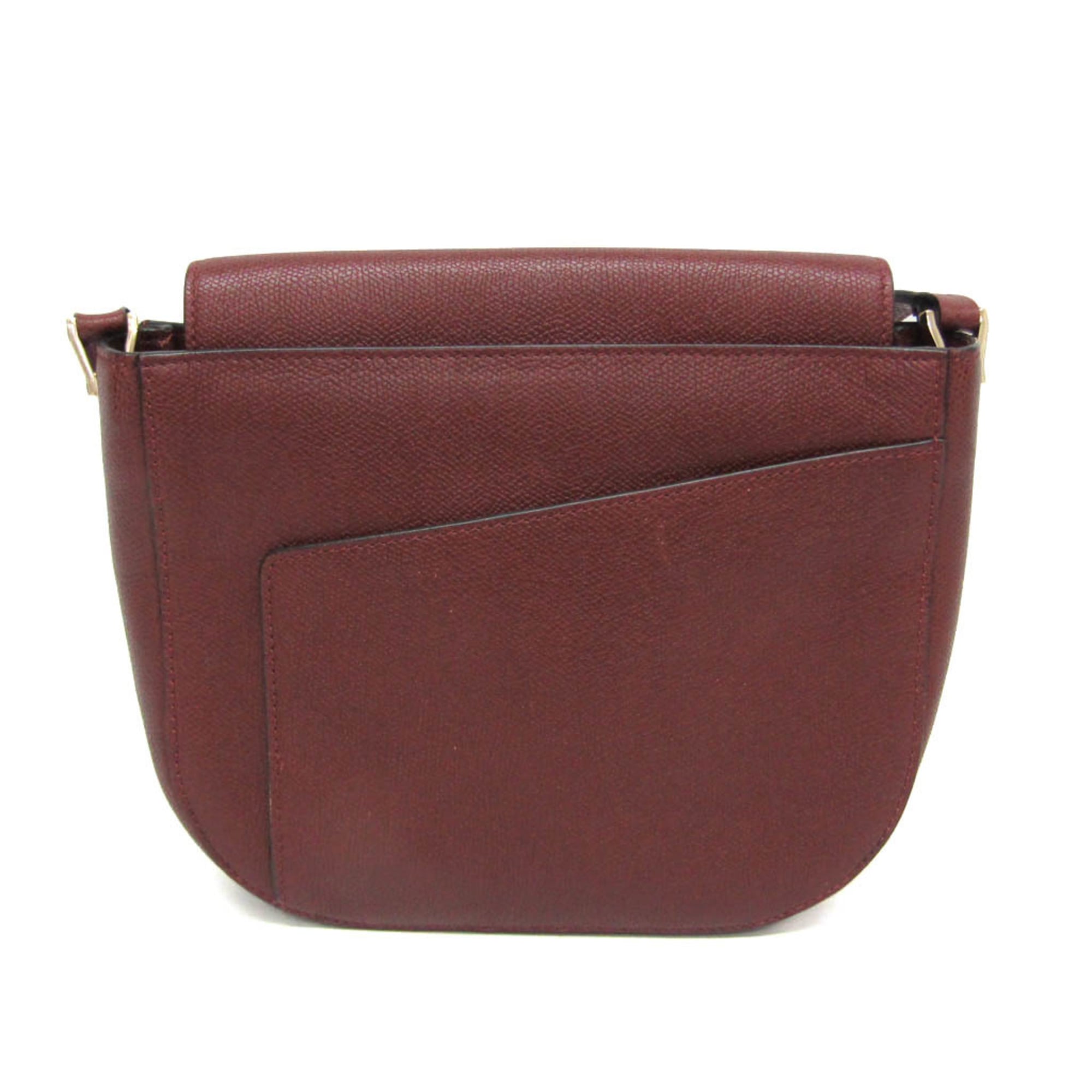 Valextra Crossbody · Leather Shoulder Bag