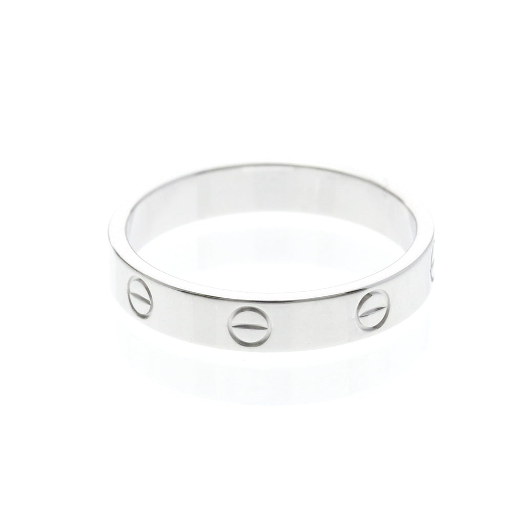 Cartier Mini Love Ring · 18K White Gold