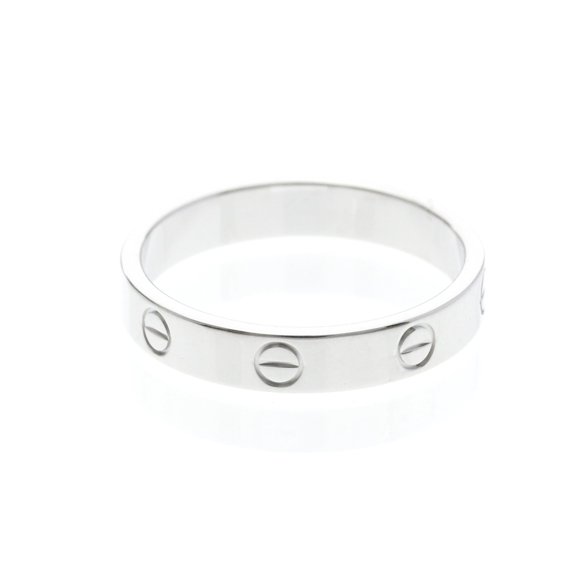Cartier Mini Love Ring · 18K White Gold
